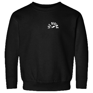 Discover Ice Diving Pocket Design Sweatshirts