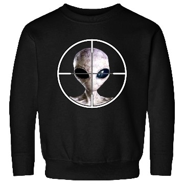 Discover Area 51 Alien Sniper Gamers and Movie Lovers! Sweatshirts