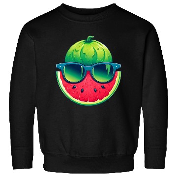 Discover Summery Kawaii Design with Watermelon and Sweatshirts
