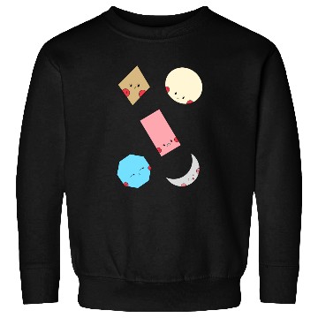 Discover Cute Geometric Shapes Sticker pack Sweatshirts