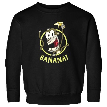 Discover Monkey Banana Sweatshirts