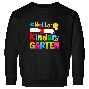 Discover Hello Kindergarten Back to School Sweatshirts