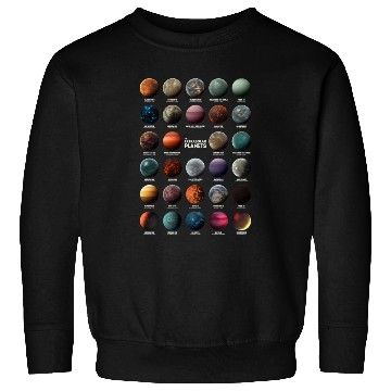 Discover Exoplanets Extrasolar Planets Astronomy Science Sweatshirts