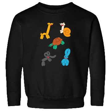 Discover Cute Neon Animal Balloon Sticker Pack Sweatshirts