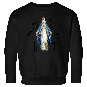 Discover Virgin mary Sweatshirts