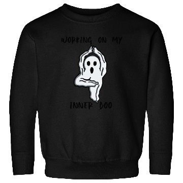 Discover ghost halloween relax yoga Sweatshirts