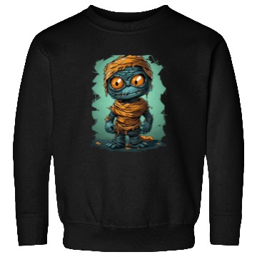 Discover Halloween Spooky Cartoon Mummy Sweatshirts