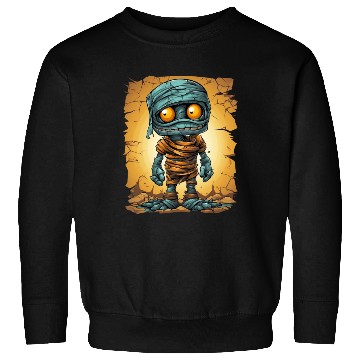 Discover Halloween Spooky Cartoon Mummy Sweatshirts