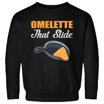Discover Omelette that Slide Chef or Cook Gift Sweatshirts
