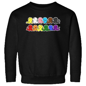 Discover Pride Progress Flag Octopus Design for Equality Sweatshirts