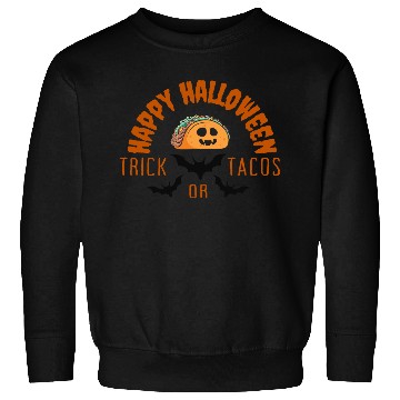 Discover Trick or tacos halloween Sweatshirts