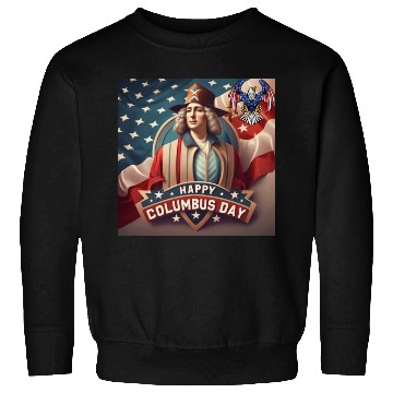 Discover happy columbus day Sweatshirts