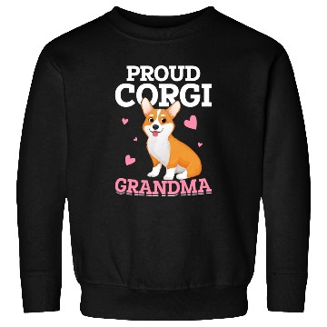 Discover Proud Corgi Grandma Sweatshirts
