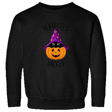 Discover Wicked Cat Witch Funny Halloween Witch Sweatshirts