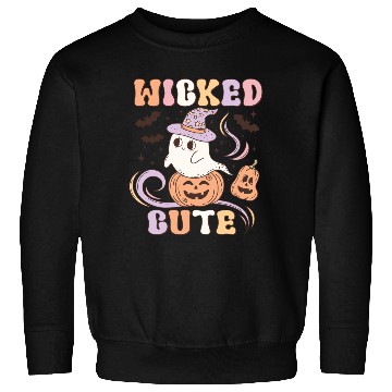 Discover Wicked Cute Halloween: Spooky Charm and Cuteness Sweatshirts