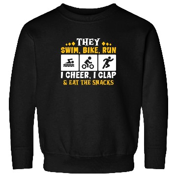 Discover Triathlon Swim Bike Run Triathlete Sport Gift Sweatshirts
