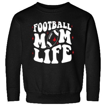 Discover Livin That Football Mom Life Game Day Cheer Mom Sweatshirts
