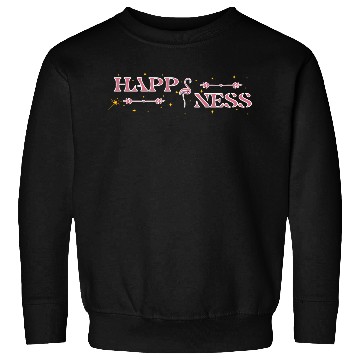 Discover Happiness And Flamingo Sweatshirts