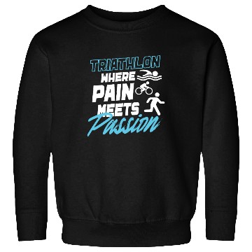 Discover Triathlon Swim Bike Run Triathlete Sport Gift Sweatshirts