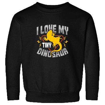 Discover Leopard Gecko I Love My Tiny Dinosaur Lizard Lover Sweatshirts