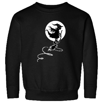 Discover Witch Wizard Broom Halloween Sweatshirts