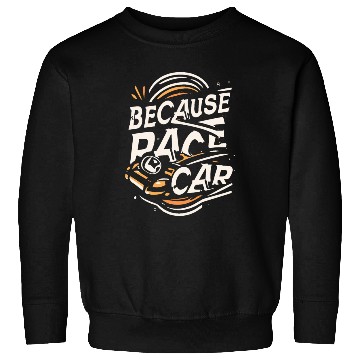 Discover Because Race Car Gift Sweatshirts