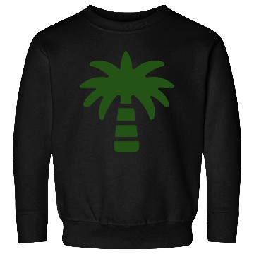 Discover Green Everywhere Elegant Palm Tree Sweatshirts