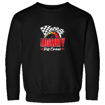 Discover Mommy Pit Crew Sweatshirts