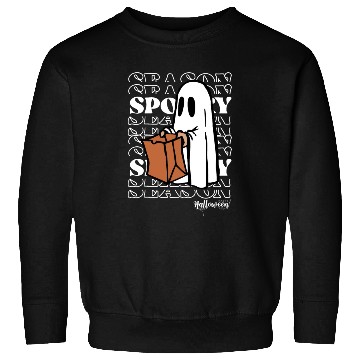 Discover Spooky Halloween Ghost Trick or Treat Sweatshirts