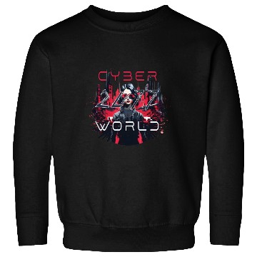 Discover cyberpunk world Sweatshirts