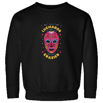 Discover Mexican Wrestling Wrestler Lucha Libre Mask Mexico Sweatshirts