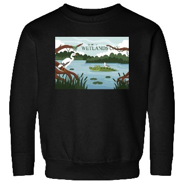 Discover Nature design forest animal bird. Sweatshirts
