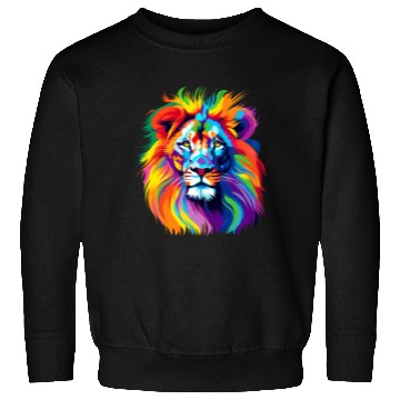 Discover Lion colorful Sweatshirts