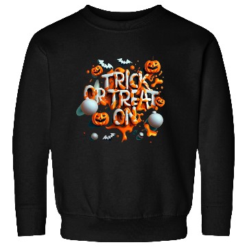 Discover Trick or treat. Halloween Sweatshirts