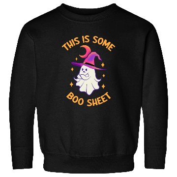 Discover This Is Some Boo Sheet Halloween Ghost Funny Sweatshirts