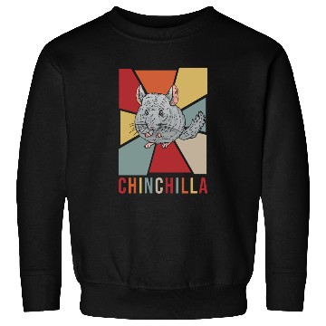 Discover Chinchilla Retro Animal Graphic Vintage Style Sweatshirts