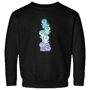 Discover Neptunic Flag Pride Lgbtq Cute Pengui Pile Sweatshirts