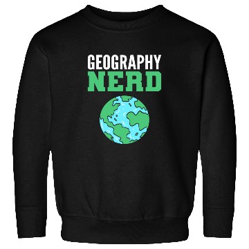 Discover Geography Nerd Archivist Gift Sweatshirts