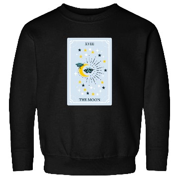Discover Cute Moon Card Sweatshirts