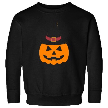 Discover Pumpkin with hat Sweatshirts - Funny Halloween