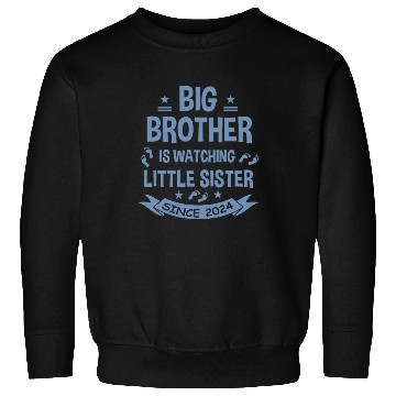 Discover The big brother takes care of the little sister in Sweatshirts