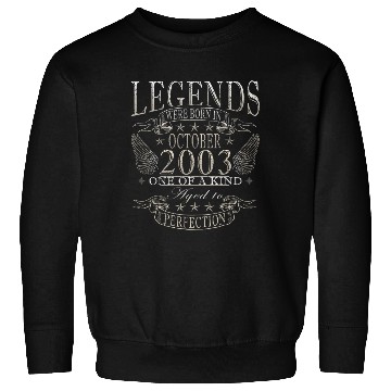 Discover october 2003 Anniversary october 2003 october Sweatshirts