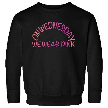 Discover on wednesday we wear pink Sweatshirts