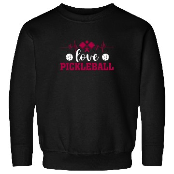 Discover I Love Pickleball Funny Pickle Ball Sweatshirts for Player