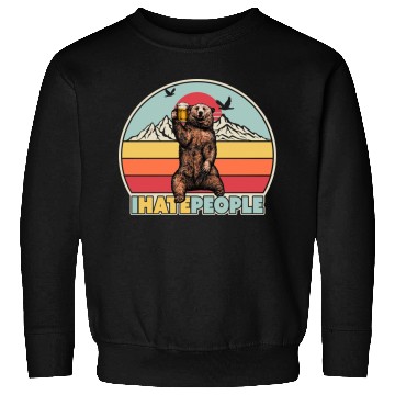 Discover I Hate People Bear Sweatshirts