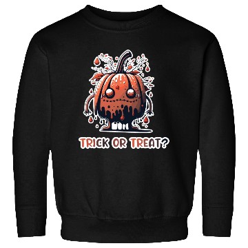Discover Funny Face Pumpkin Monster Sweatshirts
