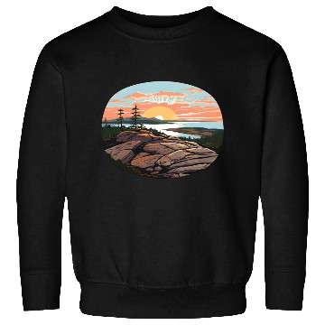 Discover Cadillac Mountain Sunrise Sweatshirts