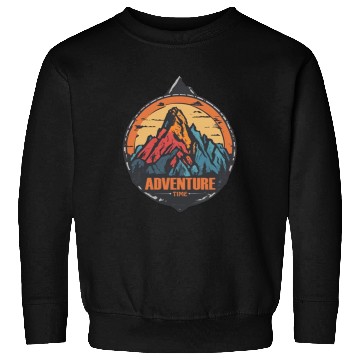 Discover Adventure / Mountains / Old School / Retro Sweatshirts