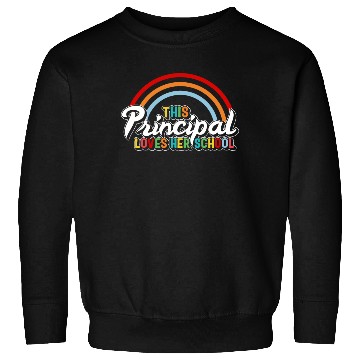 Discover Principal Sweatshirts, This Principal Loves Her School