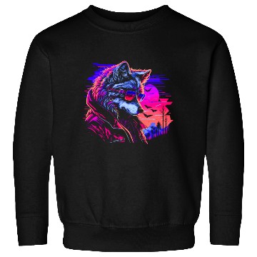Discover Midnight Synth Serenade Sweatshirts